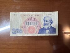 Banconota lire 1000 usato  Rivoli