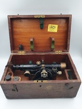 Vintage surveying telescope for sale  LEEDS