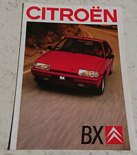 Catalogue publicitaire citroen d'occasion  Châteauneuf-sur-Sarthe