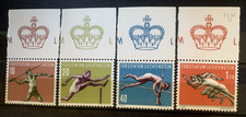 Liechtenstein lot timbres d'occasion  Saint-Jory