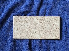 4 x piso de cerâmica vintage 1970, acabamento bege dappled 20 x 10 x 0,8 cm comprar usado  Enviando para Brazil