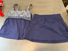 Blue tankini skirt for sale  Shipping to Ireland