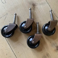 Vintage trolley casters for sale  COVENTRY