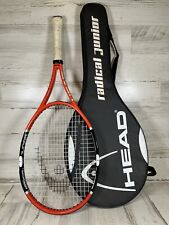 Usado, Raqueta de tenis Head Radical Junior 26" roja negra grafito y estuche de transporte segunda mano  Embacar hacia Argentina