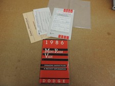 1986 dodge mini for sale  Webster