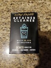 Retainer cleaner tablets for sale  Opelika