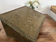 Antique brass slipper for sale  THIRSK