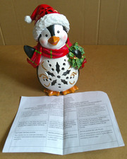 Estatueta LED luz noturna de Natal PENGUIN bateria funciona com caixa comprar usado Estatueta LED luz noturna de Natal PENGUIN bateria funciona com caixa comprar usado  Enviando para Brazil