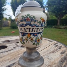 Pot pharmacie faience d'occasion  Pogny