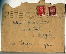 Obliterate stamps letter d'occasion  Expédié en Belgium