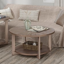 Round wood coffee for sale  Brentwood