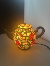 Stained glass teapot for sale  Valley Village