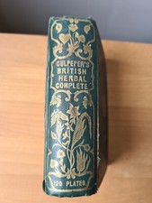 Culpeper british herbal for sale  LONDON