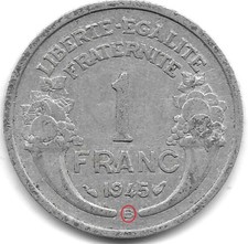 Franken 1945 münzzeichen gebraucht kaufen  Hemau
