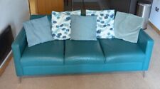 Knightsbridge teal leather for sale  HARROGATE