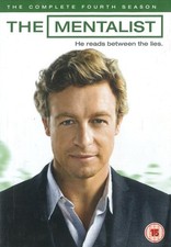 The Mentalist: Temporada 4 (2011) DVD de 5 Discos, Simon Baker, Robin Tunney, Tim Kang, usado comprar usado  Enviando para Brazil