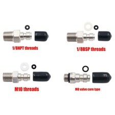 Válvula de conexão de cabeça rápida macho 8mm 1/8NPT plugue de bico de enchimento de foster, usado comprar usado  Enviando para Brazil
