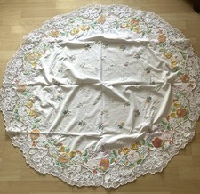 Leinen tischdecke kreuzstich gebraucht kaufen  Wäschenbeuren