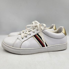 Używany, Tommy Hilfiger Damskie białe trampki Rozmiar 38 - Stan używany na sprzedaż  PL