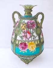 Vaso grande antigo Moriage Noritake comprar usado  Enviando para Brazil