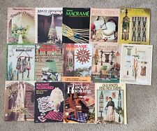 vintage macrame books for sale  East Machias