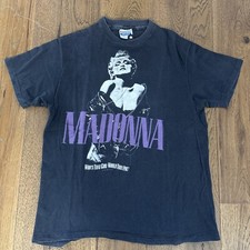 Usado, Camiseta Vintage Madonna “Who’s That Girl World Tour 1987” Tamanho Grande comprar usado  Enviando para Brazil