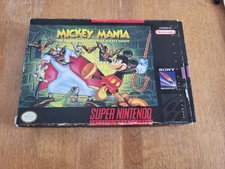 Mickey Mania: The Timeless Adventures of Mickey Mouse (Super Nintendo na caixa) comprar usado  Enviando para Brazil