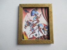 Bild holzrahmen miniatur gebraucht kaufen  Deutschland