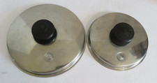 Lote de 2 tampas de vapor Salad Master Pan/Pot APENAS para potes de 2,5 qt e 1 qt, usado comprar usado  Enviando para Brazil