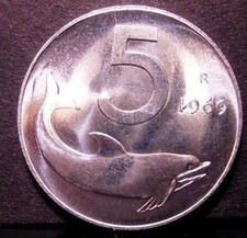Lire 1969 rovesciato usato  Villaricca