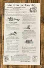 John deere implements for sale  Gilbert