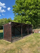 Unterstand holz komplett gebraucht kaufen  Neunkirchen