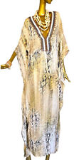 Caftan silk cream d'occasion  Beausoleil