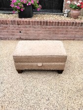 Fabric large footstool for sale  UK