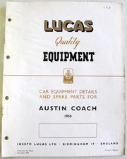 Lucas austin coach for sale  LEICESTER