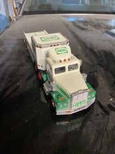 1995 Hess caminhão de brinquedo transportador de helicóptero a gasolina. Luzes comprar usado  Enviando para Brazil