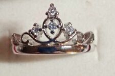 Anello corona argento usato  Sale