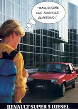 Catalogue brochure renault d'occasion  Saône
