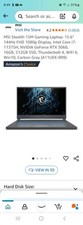 Msi stealth 15m for sale  Russellville