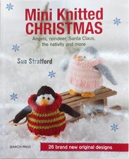 Mini knitted christmas for sale  PETERBOROUGH