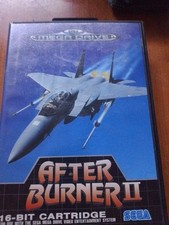 SEGA MEGA DRIVE 16-BIT CARTRIDGE AFTER BURNER II PAL VERSIONE EUROPA 1990 comprar usado  Enviando para Brazil