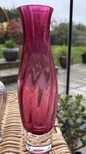 Vintage dartington cranberry for sale  CALNE
