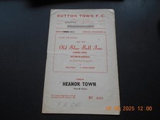 Sutton town heanor for sale  NOTTINGHAM