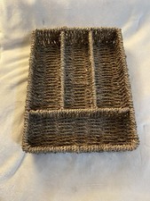 Wicker storage basket for sale  DORKING