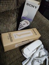 Vintage Sony Telefone Fixo com Fio IT-B3 Branco Caixa Completa Manuais Limpos comprar usado  Enviando para Brazil