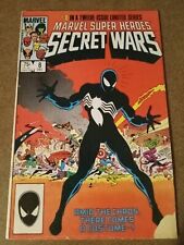 Marvel Super Heroes Secret Wars #8 (1984) Cómic, Llave 1er Traje Negro Spider-Man , usado segunda mano  Embacar hacia Argentina