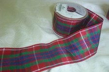 Berisfords tartan ribbon for sale  WIRRAL