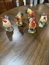 Set resin rooster for sale  Mount Gilead