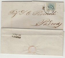 Storia postale 1853 usato  Lecco
