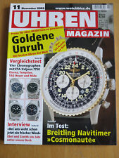 Uhren magazin 2002 gebraucht kaufen  Reutlingen